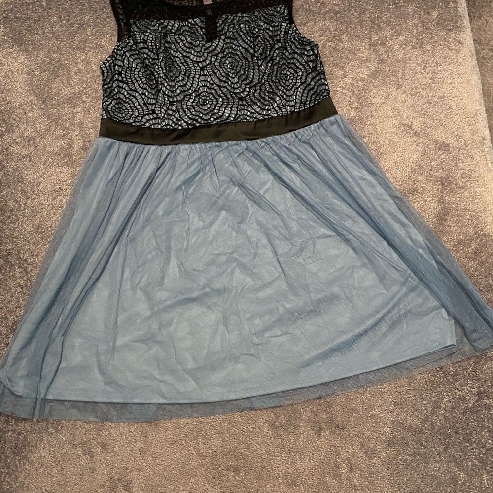 Blue Party Dress 2X